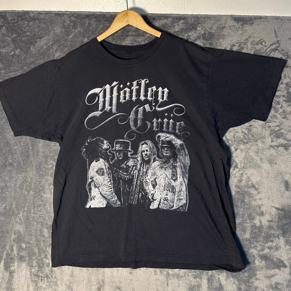 Band Tee x Motley Crue Cruefest 2008 Tour Shirt XL Black Saints Of Los Angeles!